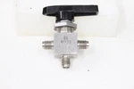 Whitey Swagelok SS-41XS2 Stainless Steel 3-WAY Ball Valve 1/8" Tube Fittings. Fixed Price $40.50.
