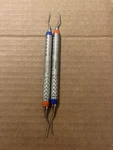Two Used Dental Gracey Curette Sas 5/69 Hu Friedy. Fixed Price $16.00.