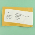 New Agilent 12-0041-016 FERRULE,PTFE,1/4" For Glassware. Fixed Price $9.97.