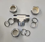 1- Swagelok Stainless Steel Union Tee, 1" Od Tube, SS-1610-3. Fixed Price $89.99.