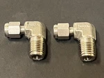 Swagelok Stainless Steel Elbow Fitting, 1/8" Tube X 1/4" M Npt, SS-200-2-4. Fixed Price $14.00.