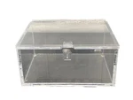 S-curve Acrylic Beta Storage Container Top Loading 11 X 8 Id BC-501. Fixed Price $65.99.