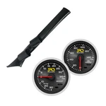 Saas Dual Pillar Pod W/ Boost & Oil Pressure Srd Gauges For Impreza Wrx N Ser 9. Fixed Price $283.04.