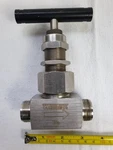 Whitey SS-12NBS12-G Stainless Steel Union Valve 6000PSI Wog Good Clean Used. Fixed Price $143.02.