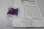 New UT4-4T-4FN-1 Entegris Flaretek Pfa Tee Adapter Spacesaver Plus. Fixed Price $45.00.