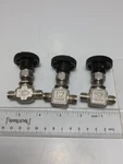 Lot Of 3 Whitey SS-1VS4 Valves (used). Fixed Price $60.00.