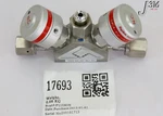 L17693 (lot Of 3) Fujikin Valve, P/n: 036782 FBSDV-6.35-2B3-316LP-BGC. Fixed Price $1008.00.
