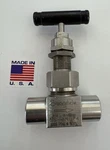 New Swagelok SS-3NBF4 Severe Service Union Bonnet Needle Valve 1/4IN Fnpt Usa. Fixed Price $240.00.