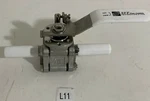 Svf Flow Controls 1/2"SB7 Clean 316L Eto High Purity Ball Valve SB706666ATE. Fixed Price $68.00.