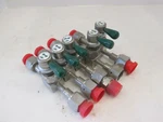 Swagelok, High Pressure Turn Valve, SS-DLV16B, 1/2" Fvcr/fvcr, Used, Lot Of 5. Fixed Price $35.00.