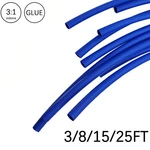 3:1 Heat Shrink Tubing Blue Dual Wall Waterproof Glue Wires Wrap (small Sizes). Fixed Price $20.97.