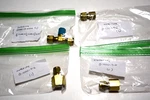Swagelok Assorted 1/4" Brass Fittings Connectors, Branch Tee New Lot Of. Fixed Price $18.00.