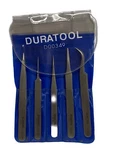 Duratool 5-PIECE Assorted Precision Tweezer Set In Plastic Pouch D00349. Fixed Price $44.99.
