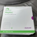 *5-PIECES* Molnlycke Mepilex With Safetac Technology 4" Dressing 294199 Exp. Fixed Price $12.99.