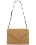 Saint Laurent Gaby $3200 Natural Tan Leather Shoulder Bag New. Fixed Price $2399.00.