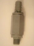 Smc 1/2" Hose Barb X 1/4" Mnpt Series 426 Pvc Check Valve With Fkm Seals. Fixed Price $7.50.