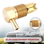 1/2" Nptf Fuel Gas Tank Rollover Safety Vent Valve Assembly 5/16 Hose. Fixed Price $18.74.