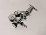 Victor Medical HMG-8SY Oxygen Regulator 0-15 Lpm Dual Gauge Yoke, Barbed Outlet. Fixed Price $44.99.