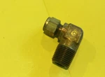 New Crawford/swagelok B-600-2-8 Brass 3/8" Tube 1/2" Mnpt Elbow. Fixed Price $6.75.
