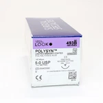 Look 493B Polysyn Pga Undyed Absorbable Sutures C-3 5/0 18" 12/BX. Fixed Price $156.53.