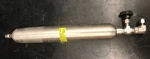 Swagelok 304L-HDF4-500 DOT-3E 1800 Stainless Steel Cylinder + Valve- New. Fixed Price $350.00.