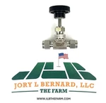 Ham-let, H300SSLV1/4RS, 1/4" Tube, Sst Bonnet Needle Valve, 5000 Psig, New Nos. Fixed Price $40.00.