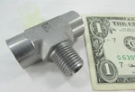 Parker 1/4" Npt/nptf X Female Branch Tees Hydraulic 5000 Psi Pipe Threads. Fixed Price $11.99.