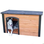 Petmate Precision Extreme Outback Log Cabin Dog House, Large, Natural Wood (7027. Fixed Price $252.49.