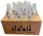 Pyrex Vista 70980-250, 250ML Erlenmeyer Flask Narrow Mouth Case Of 12 Euc. Fixed Price $124.99.