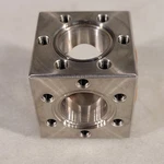 Mdc Conflat Uhv 6-WAY Cube 1.33" Ultra High Vacuum Chamber 304SS DN16CF. Fixed Price $328.63.