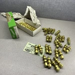 Hoke Gyrolok Bulkhead 1/4 Tube Od X In. Flare- 4BUAN4- Brass Qty 36. Fixed Price $262.80.
