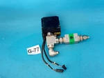 Shinwa Motor Valve RCV-3-11E-D 24V Dc + Helical Flow Eidxz Sensor Tokyo Keiso. Fixed Price $250.00.