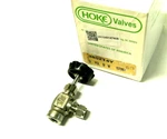 Hoke 3802T4Y 1/4" Angle Needle Valve 316SS Compression X Fnpt 5000 Psi 333NW. Fixed Price $65.00.