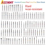 Azdent Dental Diamond Burs High Speed Handpiece Friction Grip 5/PC/100PC/200PC. Fixed Price $17.33.