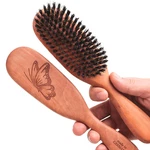 100% Wild Boar Bristle Hairbrush For Natural Healthy Hair, The Tibet Brush, Medi. Fixed Price $61.71.