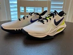 Size 10 - Nike Precision White Barely Volt 2021 Purple / Black Msrp $140 Shoe. Fixed Price $85.00.