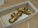 Lot Of Hoke Gyrolok 8TTF6BR Female Branch Tees 1/2" X 3/8" Fnpt. Fixed Price $28.99.