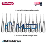 Hu-friedy EL3C EL3S 3MM Luxating Elevators Dental Extraction 12 Pcs. Fixed Price $187.00.