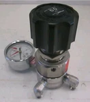 Tescom Stainless Steel Regulator, 44-2261-242 W/ 0-44 Psi Gauge, Used. Fixed Price $300.00.
