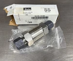 New Parker 8Z-C8L-1/3-SS C-series Check Valve Unopened. Fixed Price $149.99.