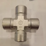 Cajon Swagelok B-8-CS 1/2" Fnpt Cross Pipe Fitting. Fixed Price $38.00.