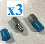 X3 New Swagelok SS-4-VCR-7-4 Stainless Fitting 1/4 Fnpt 3PCS. Fixed Price $69.95.