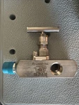 Swagelok SS-6PNBGM8-F8-G Screwed Bonnet Gauge Needle Valve 1/2" Mnpt Fnpt. Fixed Price $120.00.