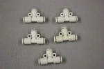 Lot Of 5 New Smc Union Tee KJT04-00. Fixed Price $30.00.