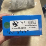 1/2" Tube 1/4" Mnpt Male Connector 316SS Brennan N2404-08-04-SS New Box Of 5. Fixed Price $50.00.