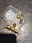 2PCS New Agilent 5180-4160 Gas Phase Brass Tee. Fixed Price $90.00.
