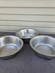 Set Of Vollrath 87340 Stainless Steel Medical Bowls. Fixed Price $89.00.