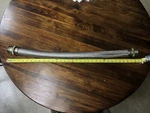 High Vacuum Stainless Steel Bellows Hose Braid Covered! 32 Long. Fixed Price $62.95.