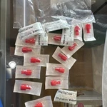 18 Braun Luer Replacement Cap Red #R2000B New Sealed. Fixed Price $8.00.