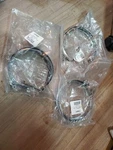 (3) Mdc NW100 Banded Clamp Iso-lf Vacuum 540004 Stainless New Surplus. Fixed Price $129.00.